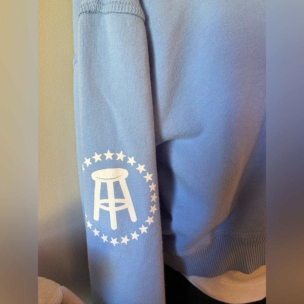 Barstool mid length hoodie, size sm - Picture 2 of 6